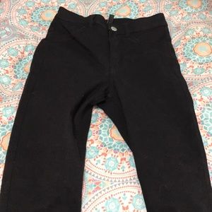 black jeans